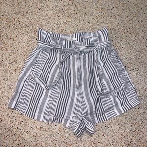 C&C California High Waisted tie shorts